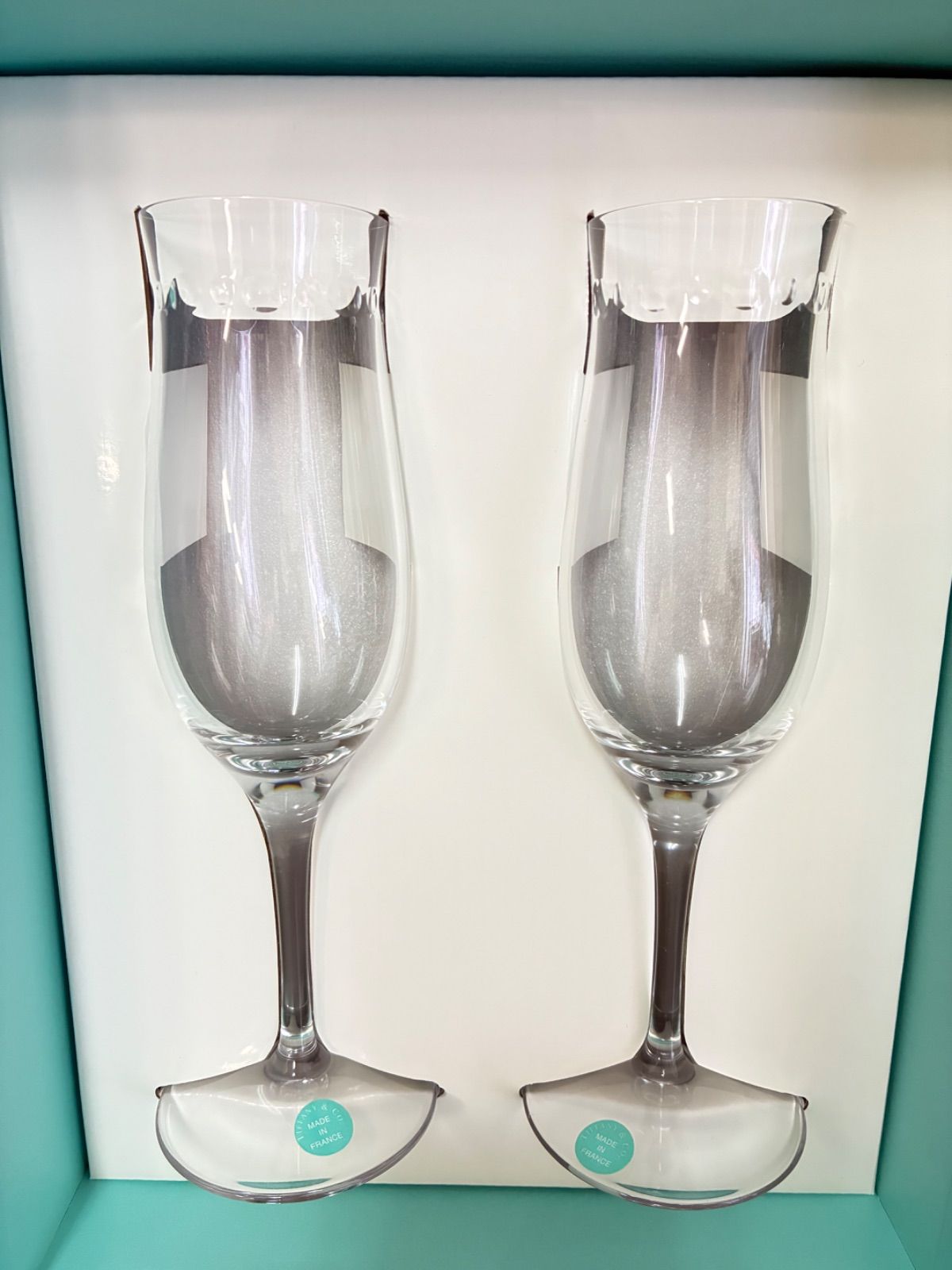 ティファニー シャンパングラス 未使用 新品未使用 Tiffany \u0026 Coグラス 中古TIFFANY\u0026Co.◇グラス⁄2点セット