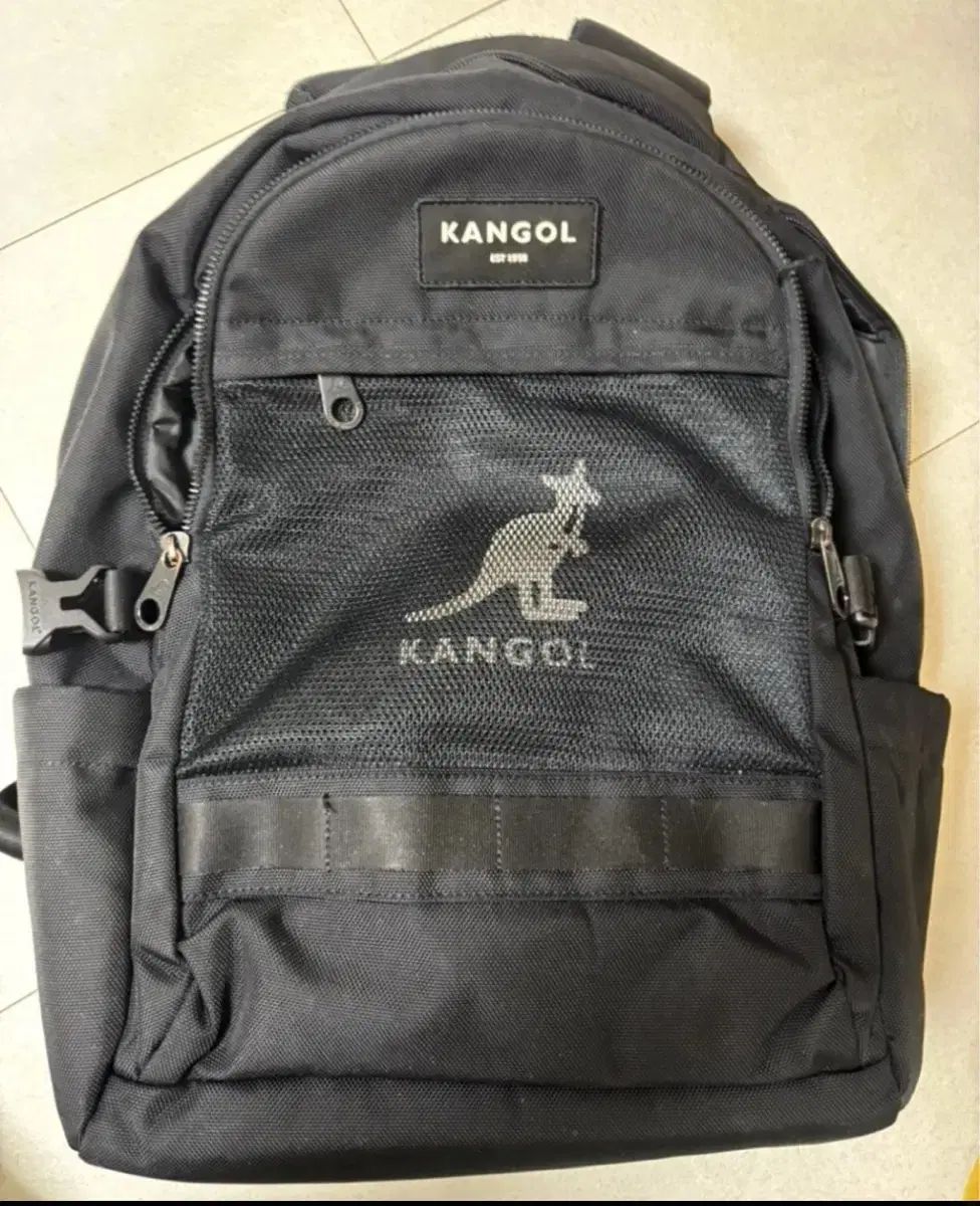 kangol(カンゴール) ブラック リュック リュックサック