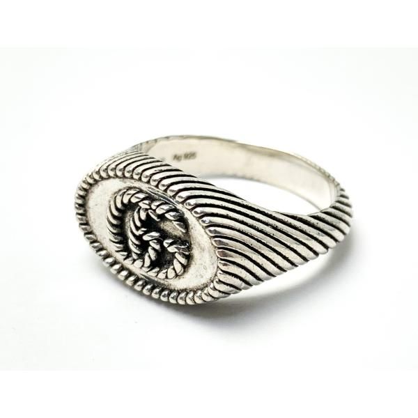 GUCCI グッチ SV925 シルバー GGマーモント ダブルGロゴ リング 指輪