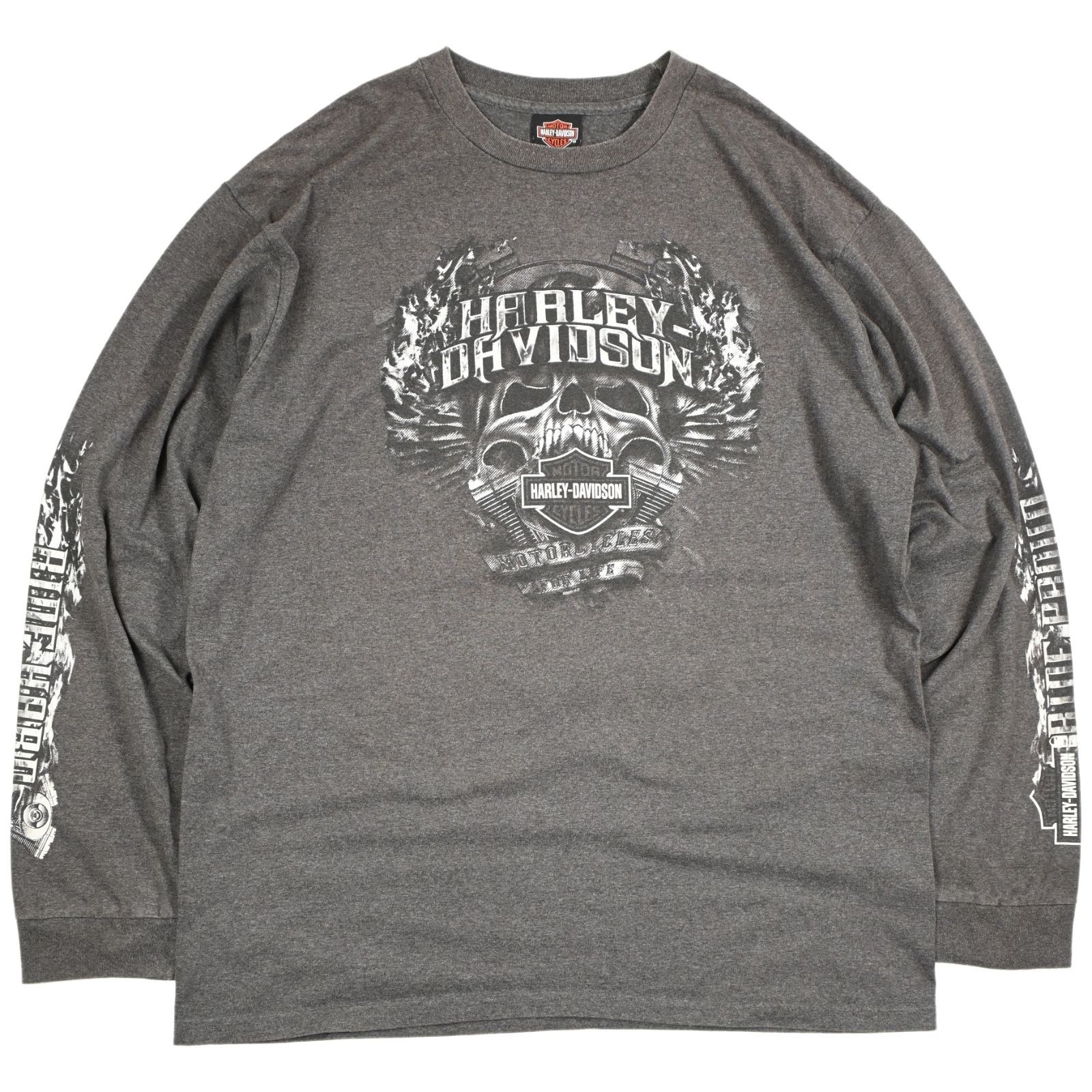 Harley-Davidson プリントロングスリーブTシャツ