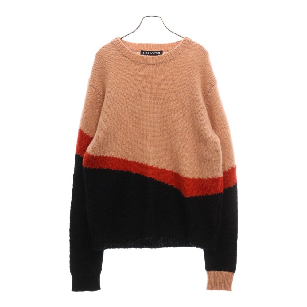 Neil Barrett (ニール バレット) Thunder Bolt Tech Knit アルパカ混 