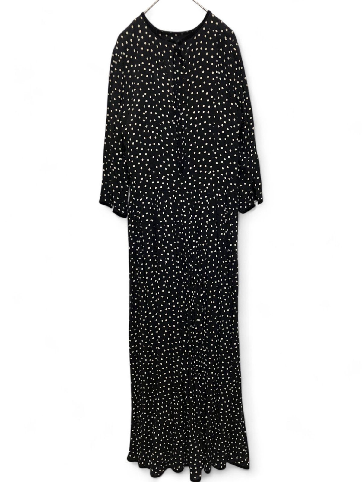 SINME ドット マキシワンピース M シンメ SINME シンメ ドットマキシ