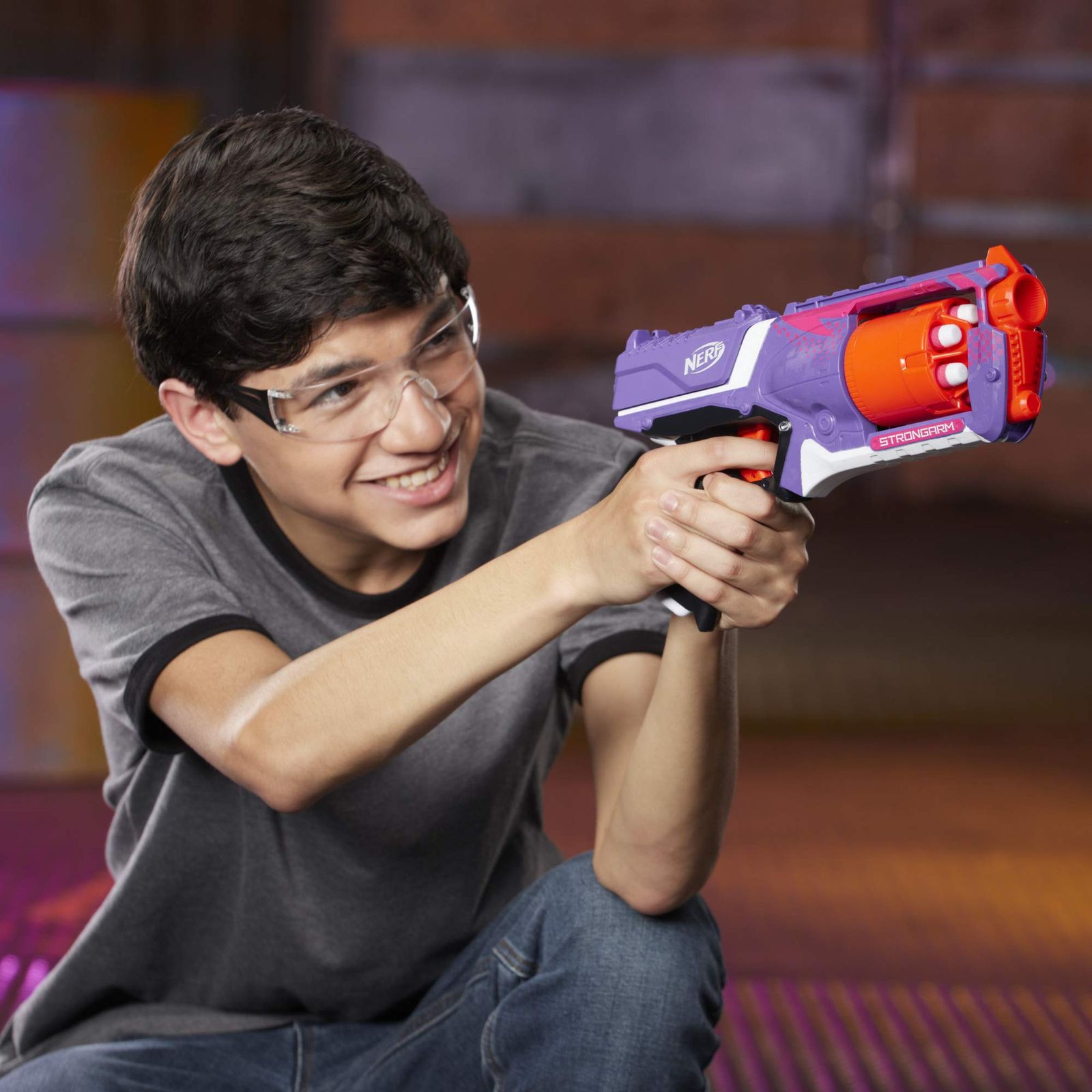 Nerf(ナーフ) おもちゃの銃 ストロングアーム N-ストライク エリート