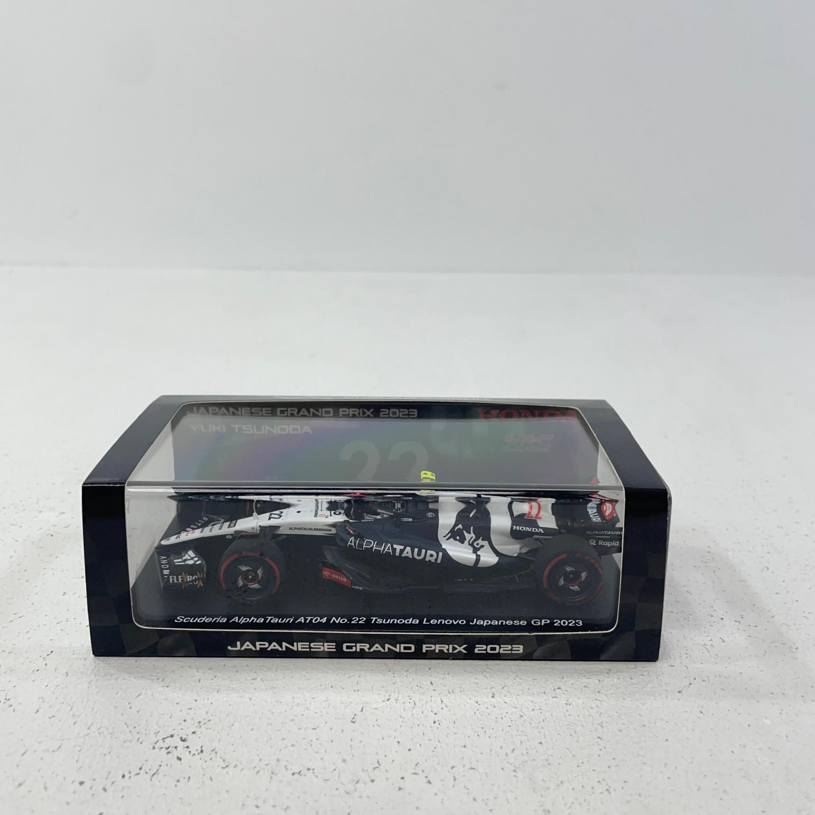 【尾張小牧店】 中古 スパーク 1/43 Scuderia Alpha Tauri AT04 No.22 角田裕毅 Japanese GP 2023  【728】 尾張小牧店】 中古 スパーク 1/43 Scuderia Alpha Tauri AT04 No