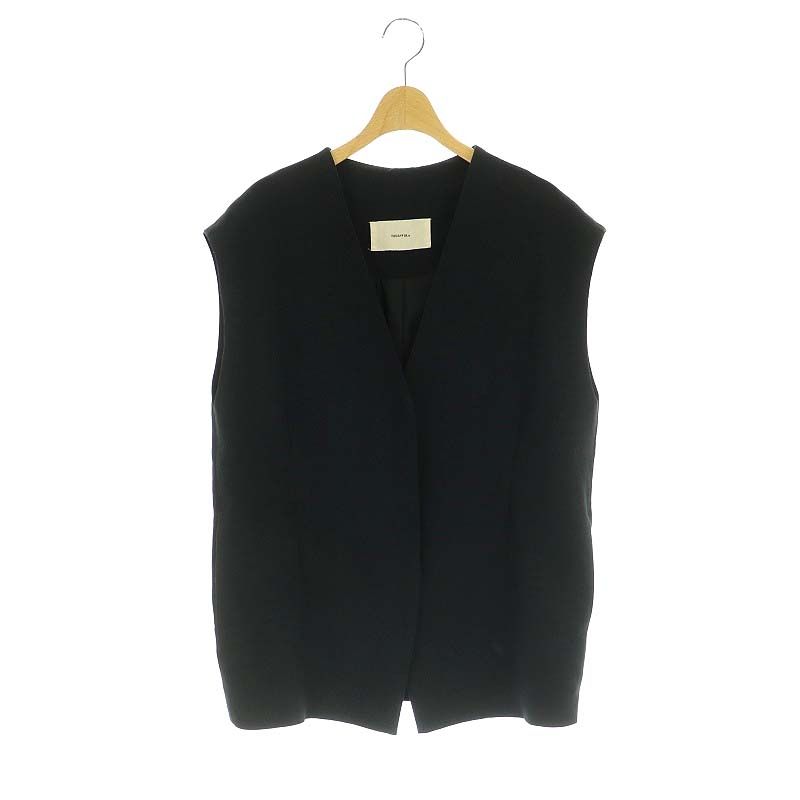TODAYFUL Collarless Twill JK 38 ブラック TODAYFUL TODAYFUL(トゥデイフル）Collarless Twill JK. 即日
