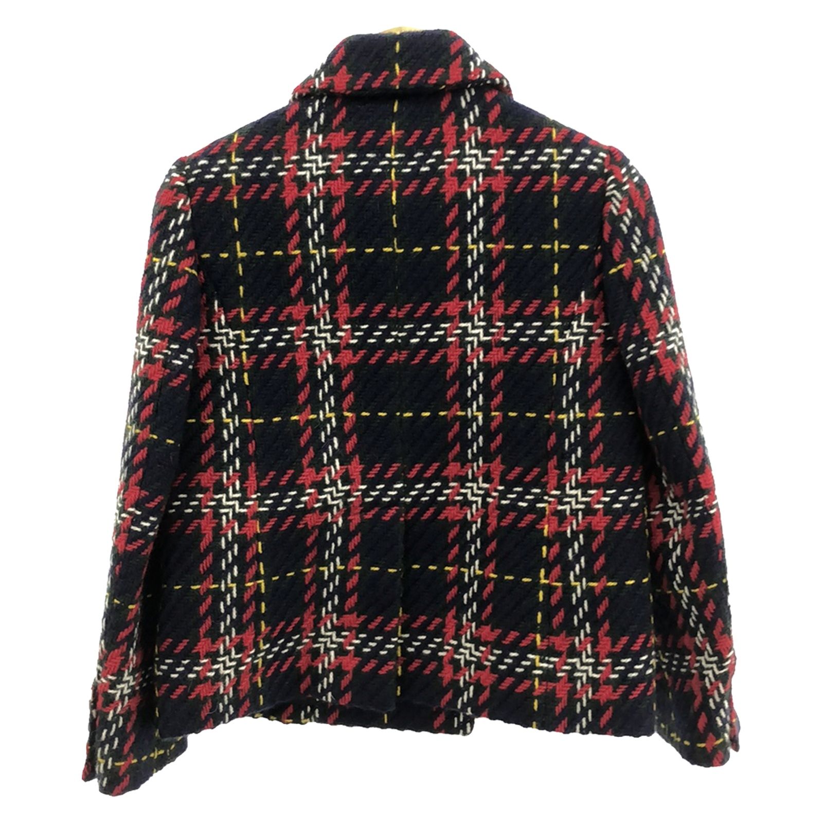 miumiuイタリア製 ベージュ ウールピーコート ミュウ ミュウ Pコート ピーコート miumiuイタリア製 ベージュ