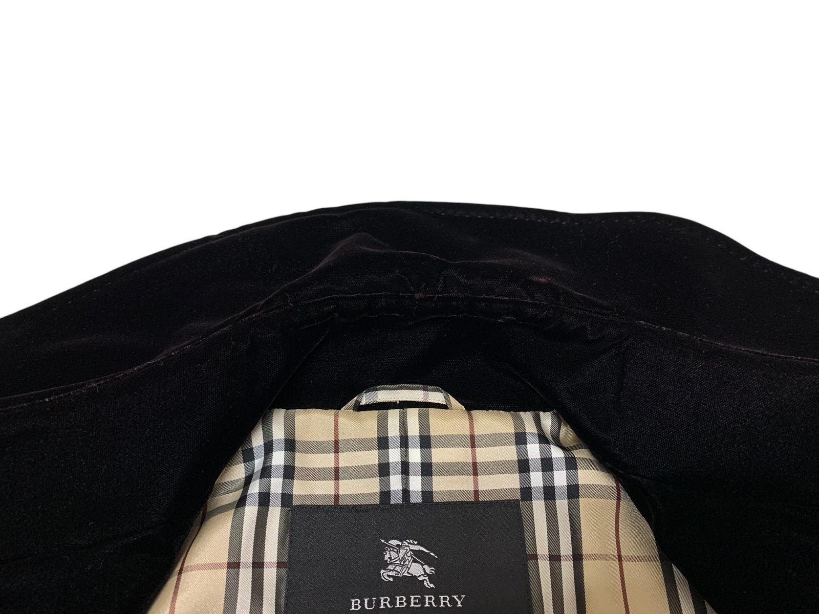 BURBERRY BLACK LABEL (バーバリーブラックレーベル) ベロア