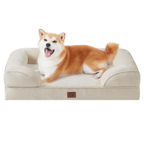 EHEYCIGA 犬 ベッド 冬 ペットベッド 防水 猫 ベッド 洗える 犬用
