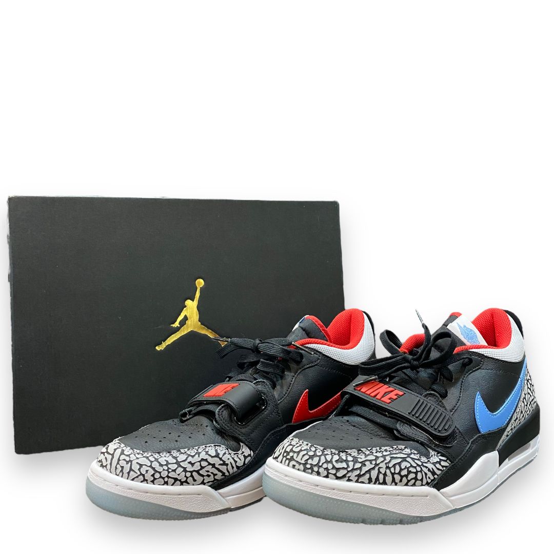 27.5cm NIKE AIR JORDAN LEGACY 312 LOW スニーカー ブラック - メルカリ