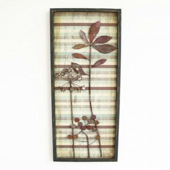 インテリア雑貨 壁飾り ウォールアート 花 B 1408BAH006