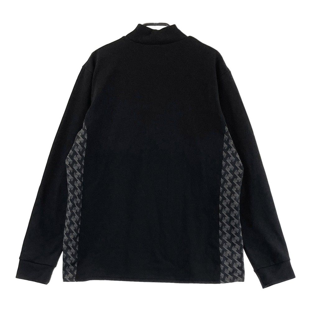 Resurrection メンズ モックネックゴルフシャツ XL 黒/緑/白 メンズ