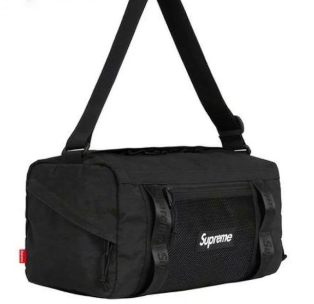 20FW Supreme MiniDuffle Bag ミニダッフル BLACK - メルカリ