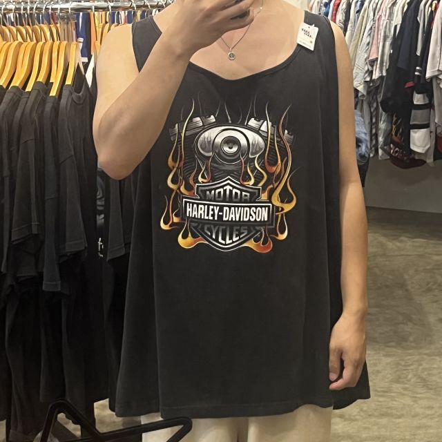 タンクトップ Harley Davidson ハーレーダビッドソン ブラック