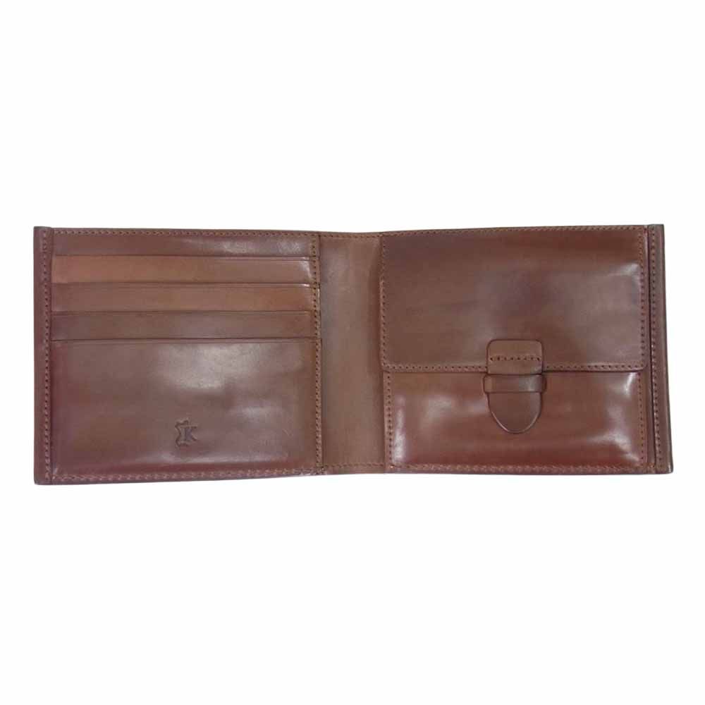 KREIS KSW-002 ホーウィンコードバン 二つ折り財布 小銭入れ付き