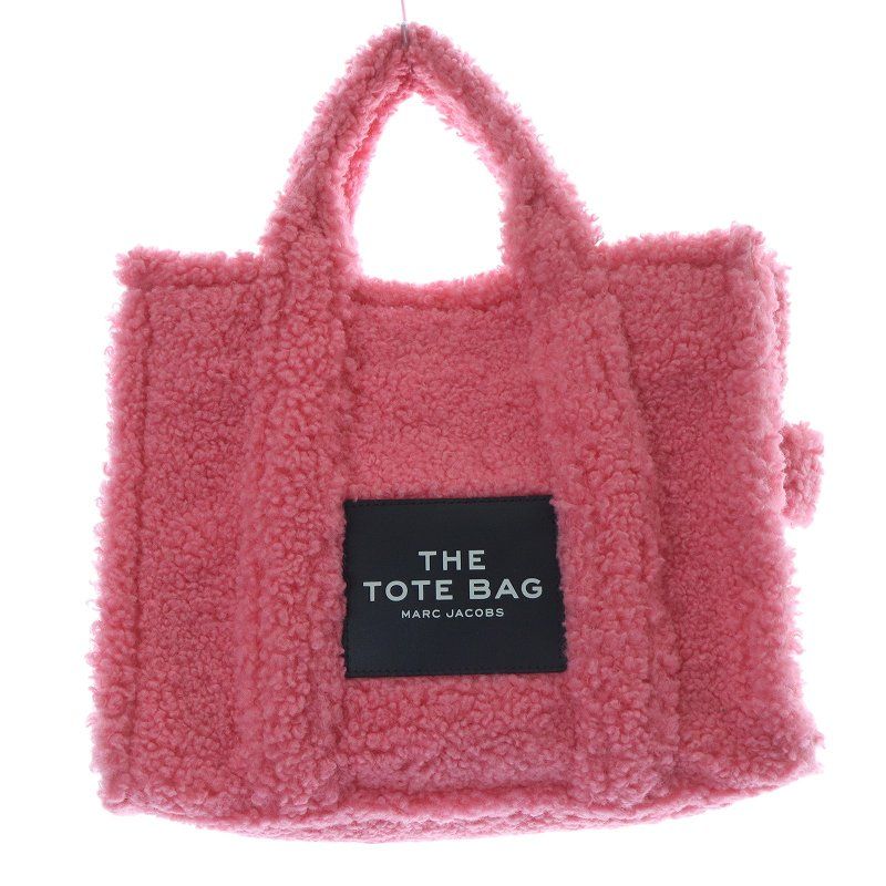 マークジェイコブス MARC JACOBS THE Teddy ミディアムトートバッグ ハンドバッグ ロゴ ピンク M0016740