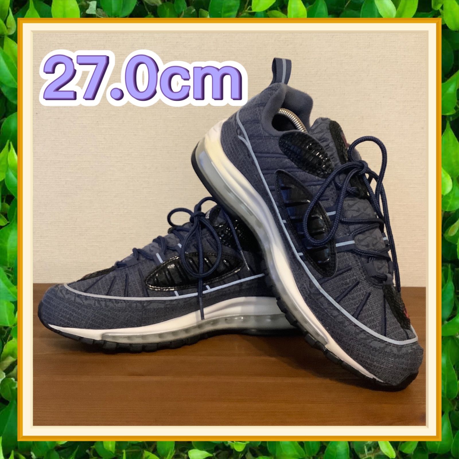 NIKE AIRMAX98 924462-400 27.0cm