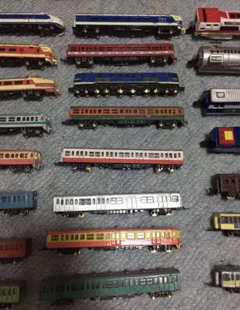激レア！国鉄【現JR】ミニ電車車両 ２４個セット売り☆ 激レア！国鉄【現JR】ミニ電車車両 24個セット売り☆