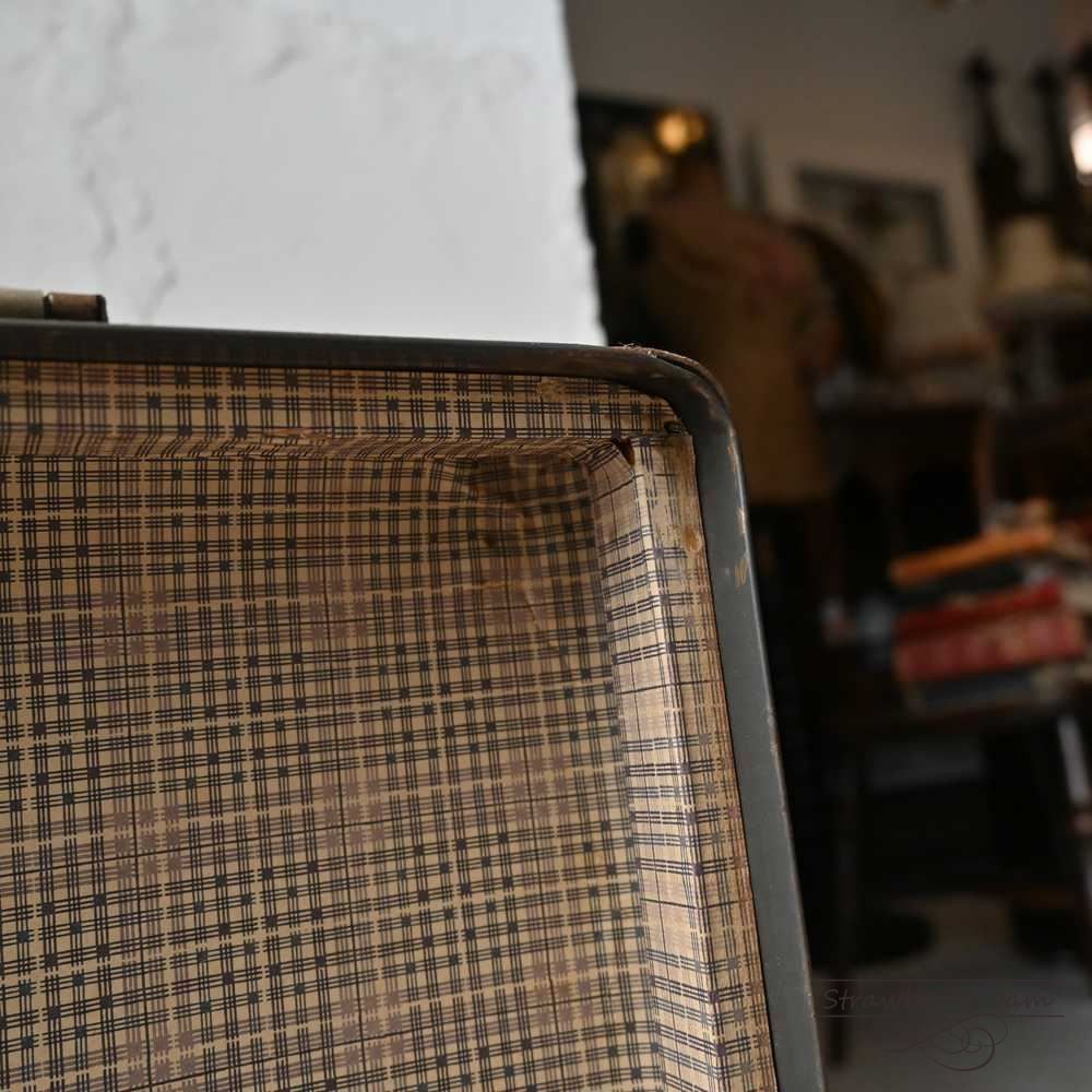 L3612-99-18 英国アンティーク トランク トランクレザー 収納 かばん