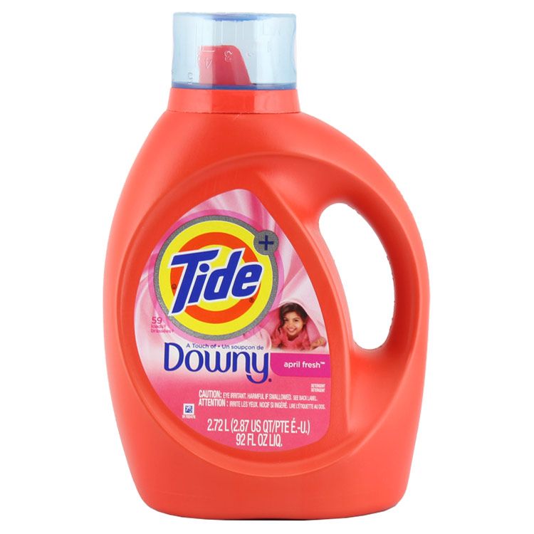 洗濯洗剤 液体 タイド ウィズ ダウニー エイプリルフレッシュ 59回分 2720ml 92oz Tide 柔軟効果配合 Pu0026G 輸入洗剤 日用品 アメリカ製 アメリカ雑貨