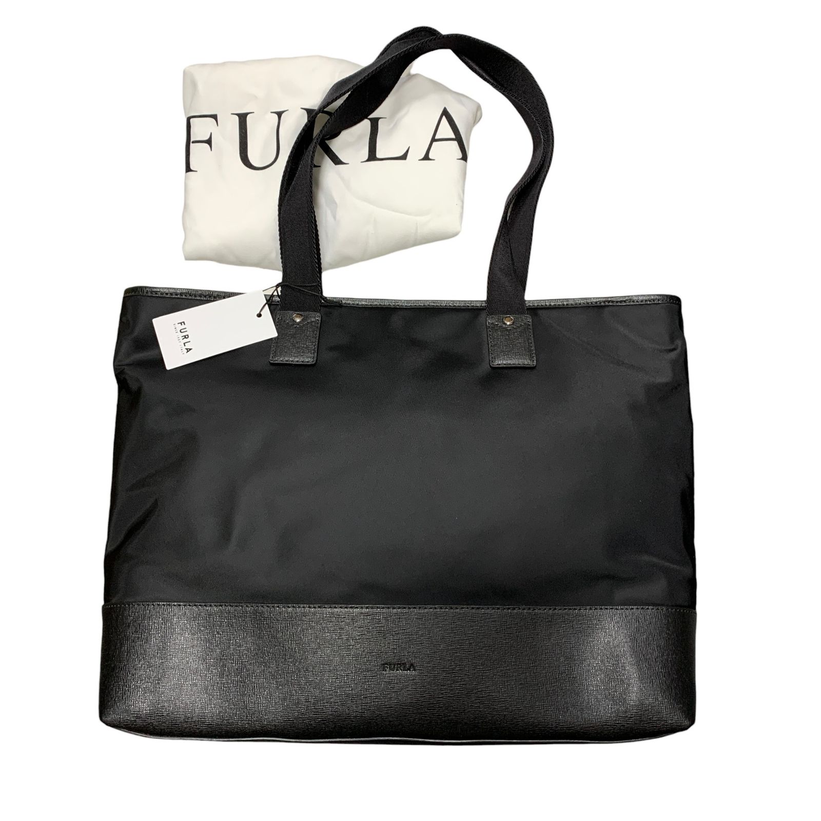 FURLA 未使用品 黒トートバッグ 展示品