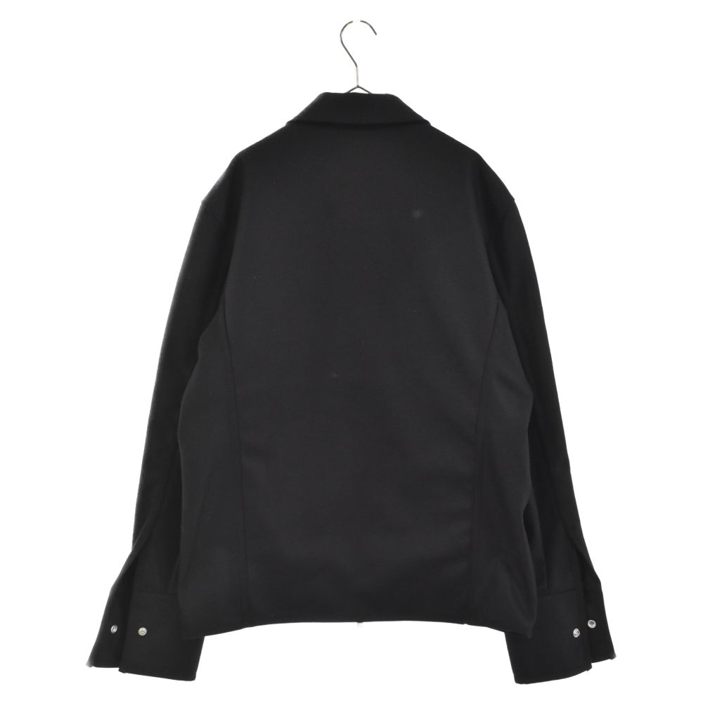 色ブラックJIL SANDER ジルサンダー ジップ ブルゾン シャツジャケット