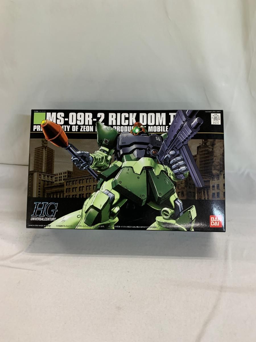 HGUC 1|144 MS-09R-2 リック ドムII ライトグリーンバージョン 機動戦士ガンダム0080 ポケットの中の戦争