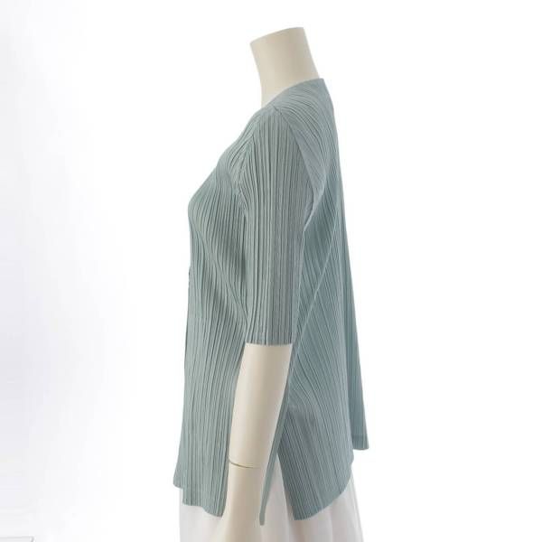 プリーツプリーズ イッセイミヤケ 半袖ボレロ 羽織 カーディガン PP81  