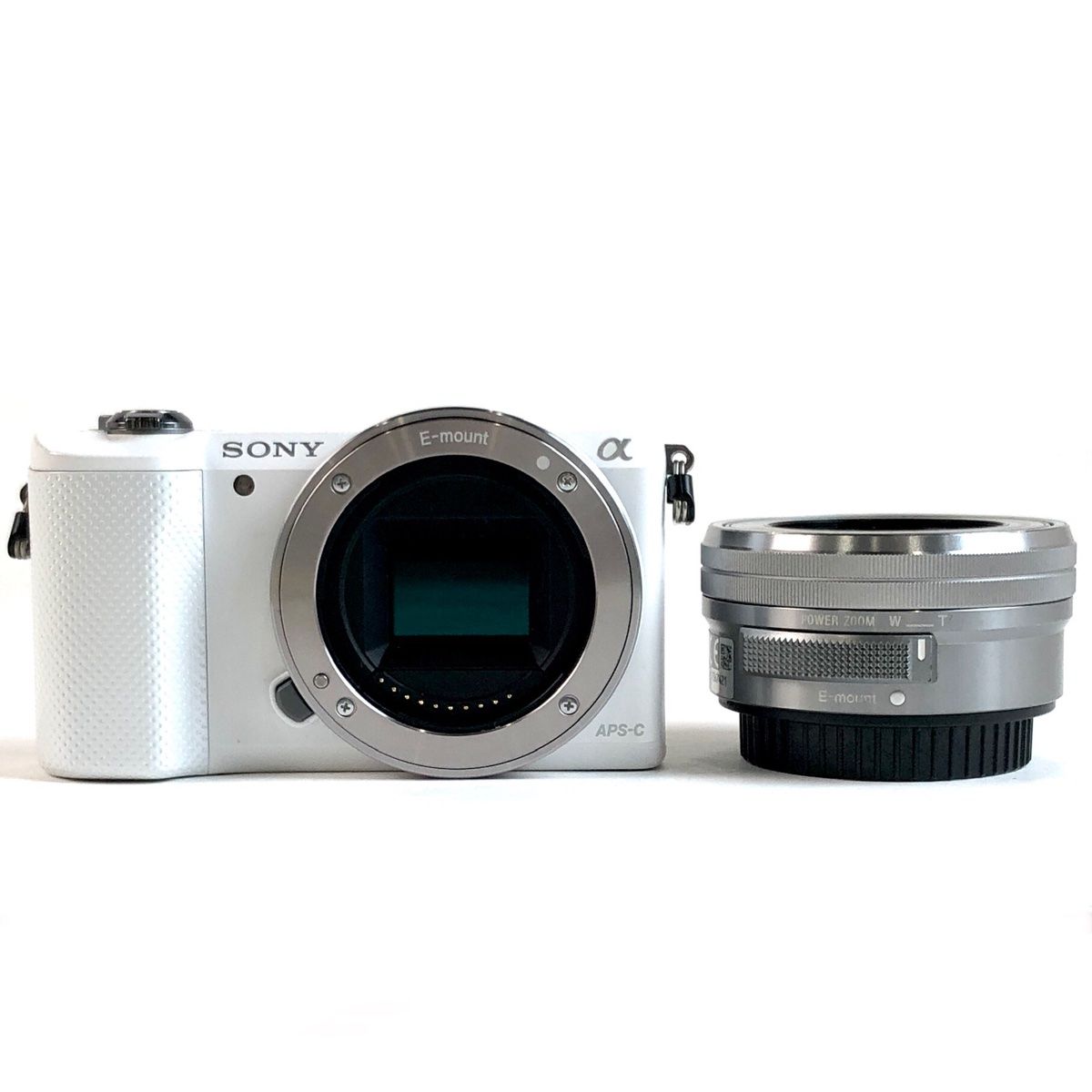 ソニー SONY α5000 パワーズームレンズキット ILCE-5000L ホワイト デジタル ミラーレス 一眼カメラ