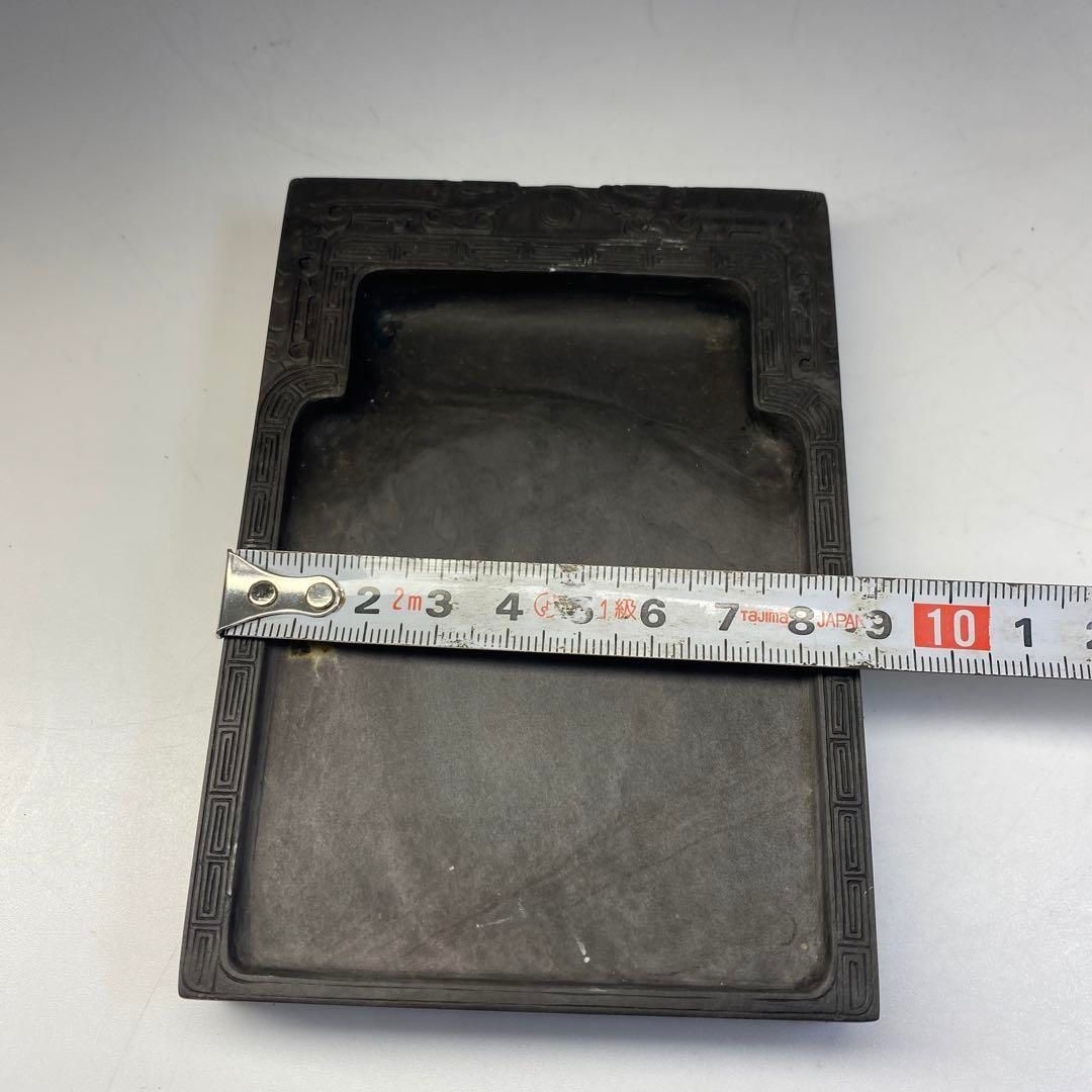 中国古玩 水巌入 上彫硯石 ケース付 457g 東Y6-0710④ WWW_IBETON_RU