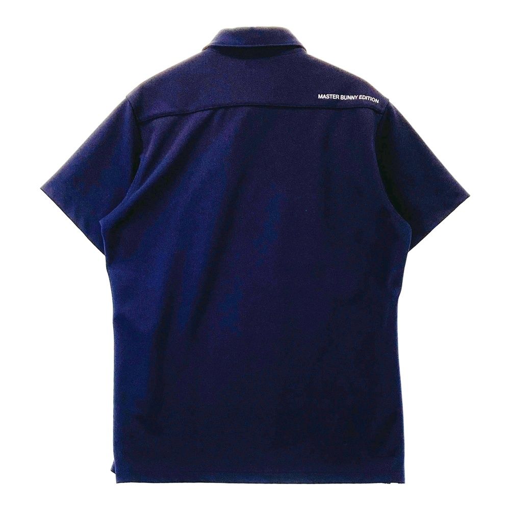 サイズ 7 MASTER BUNNY EDITION マスターバニーエディション 半袖ポロシャツ ネイビー系 240101529067 ゴルフウェア メンズ ストスト