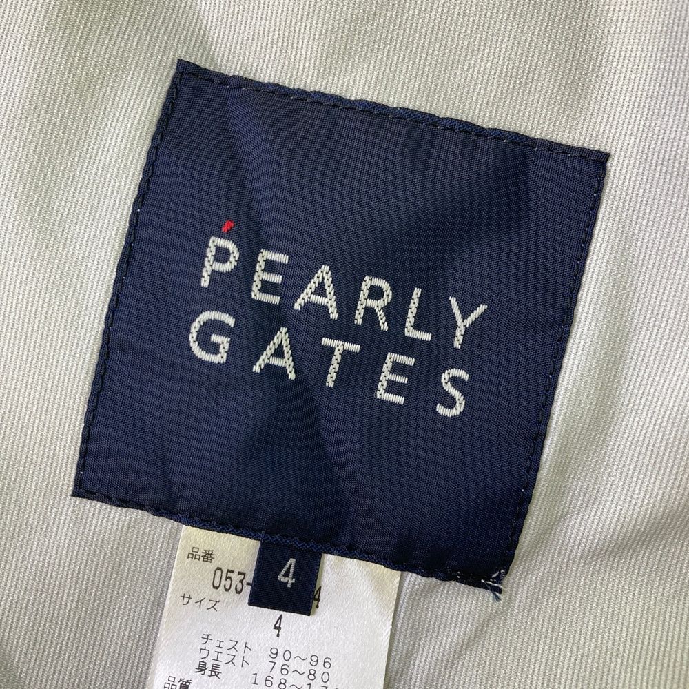 サイズ：4 PEARLY GATES パーリーゲイツ 2WAY ナイロンブルゾン