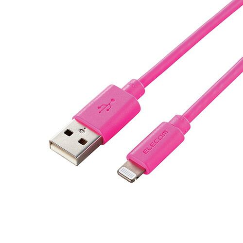 5個セット エレコム Lightningケーブル|スタンダード|1.5m|ピンク MPA-UAL15PNX5