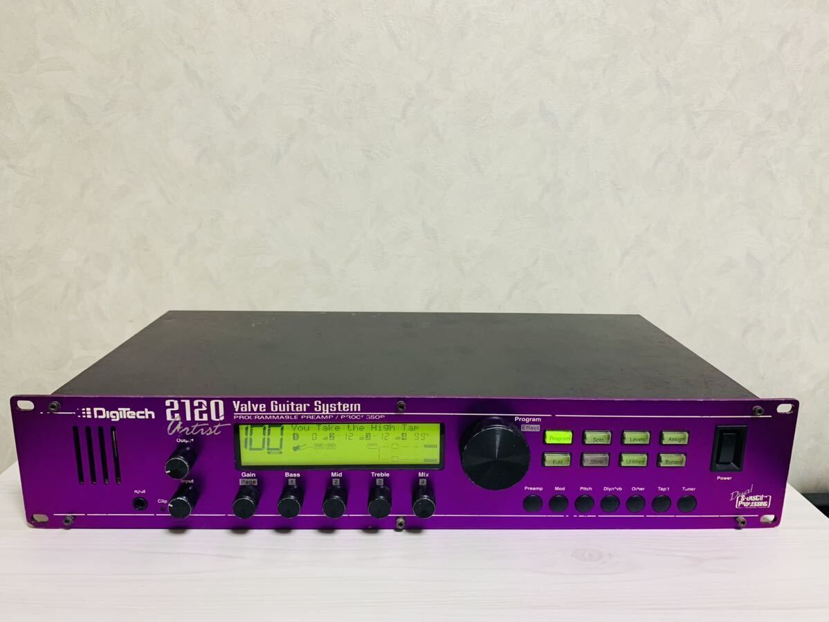 高額買取実施中!!】DigiTech マルチエフェクター 2120 Valve Guitar System | 楽器買取・楽器査定なら中古楽器堂