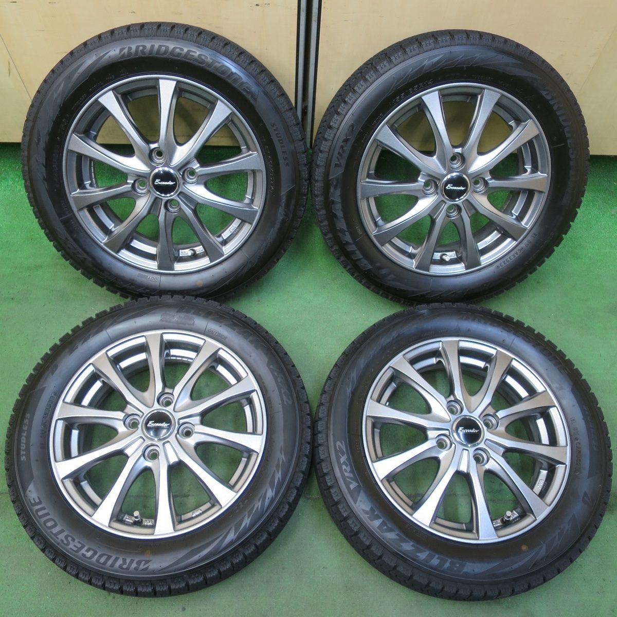 バリ溝！23年！キレイ！9分☆スタッドレス 155/65R14 ブリヂストン 
