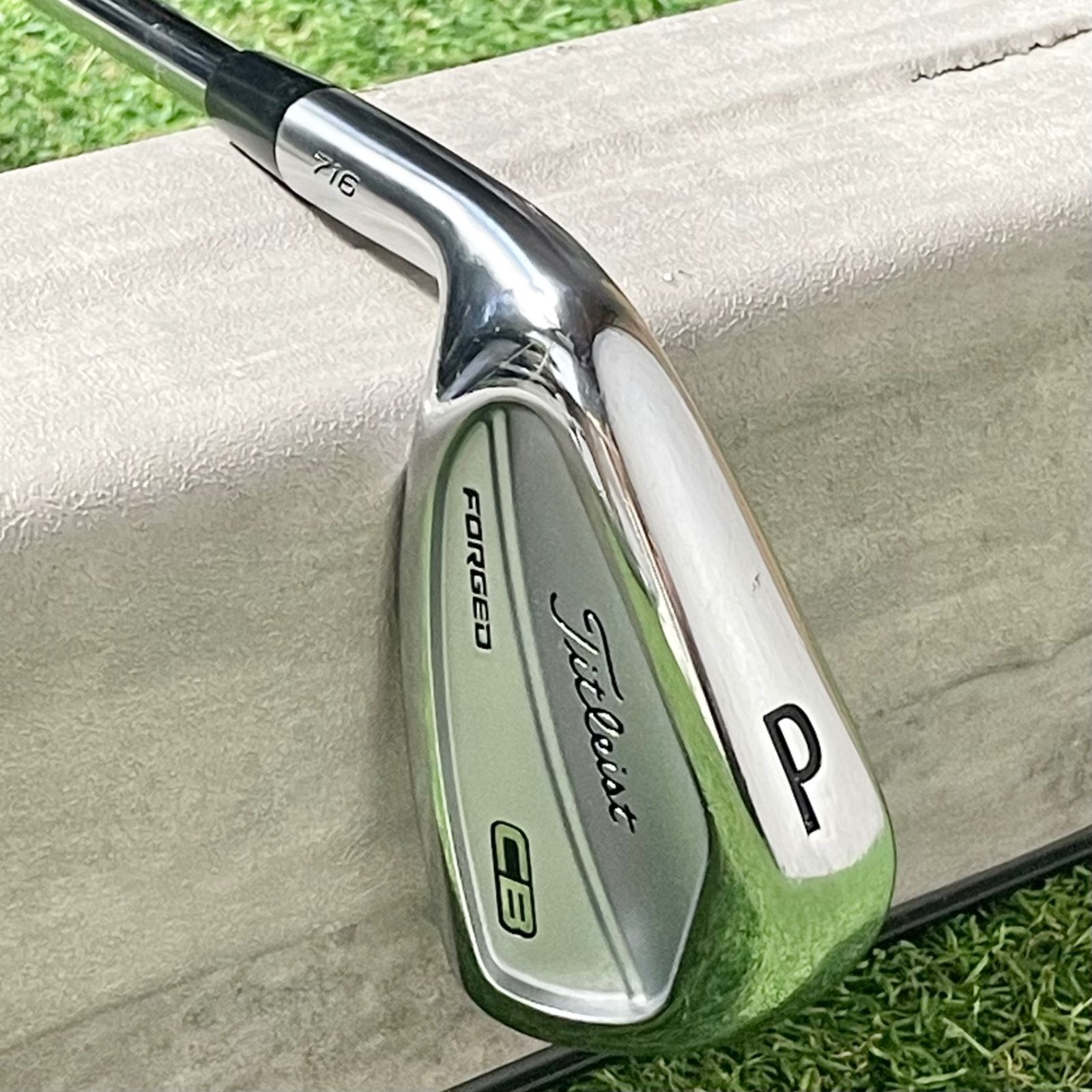 【貴重レフティ】タイトリスト CB716 ウェッジ 単品 PW メンズ S 左用 貴重レフティ】Titleist CB716 FORGED アイアン 単品 PW
