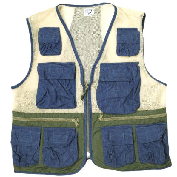 orSlow × BEAMS 別注デニムフィッシングベスト