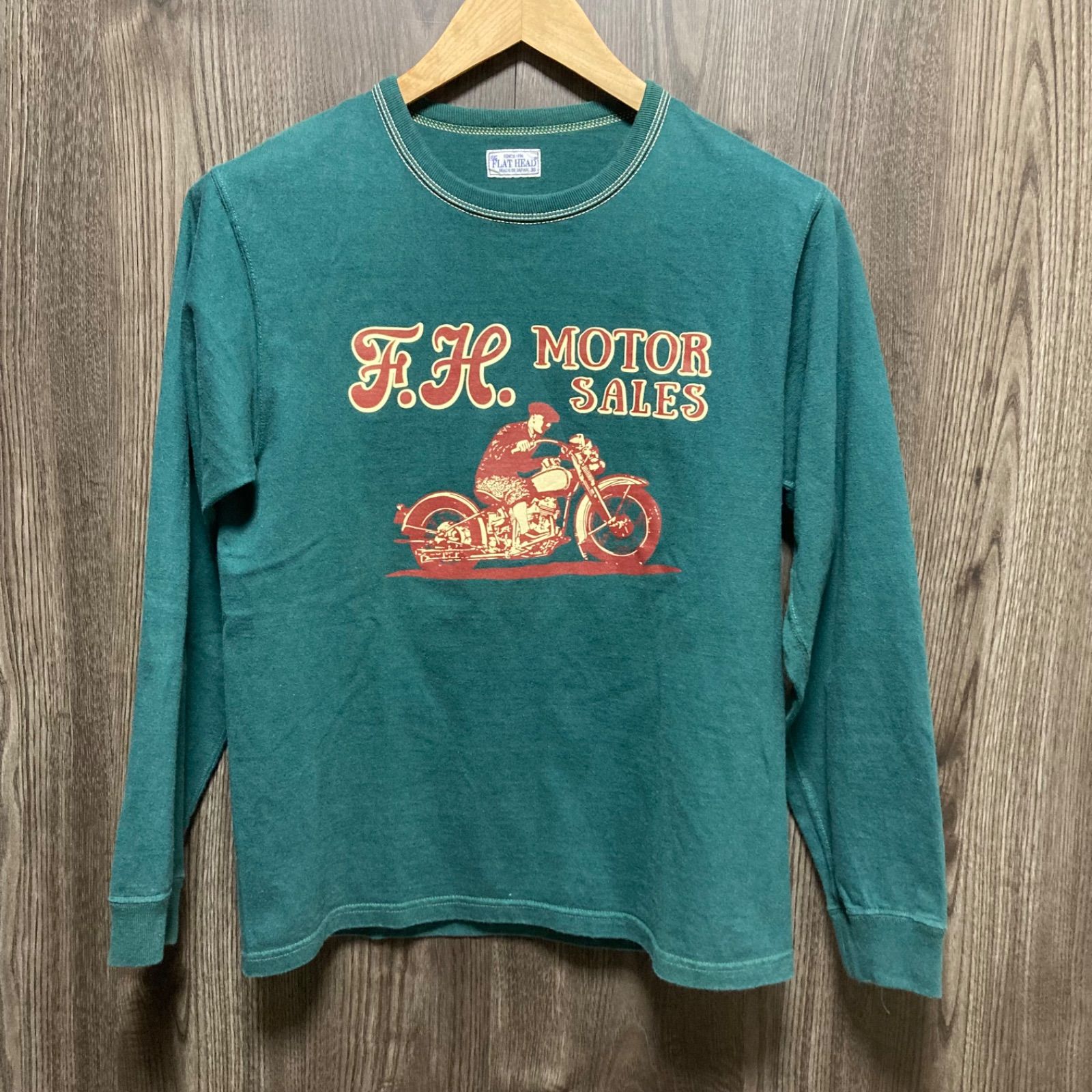 Mサイズ THE FLAT HEAD tee