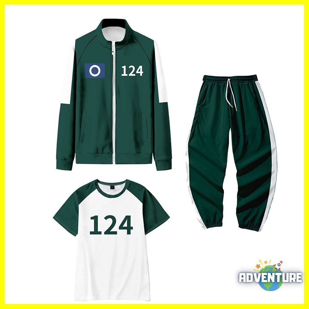 さ*き様 イカゲームコスプレジャージ9点セット 楽天市場】【新入荷アイテム】コスプレ ジャージ コスチューム