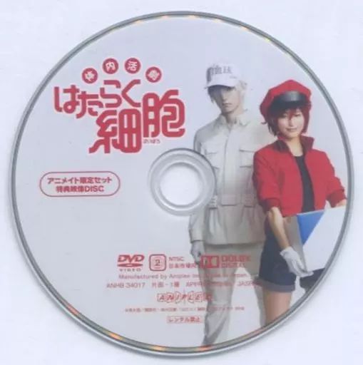 新品★体内活劇★はたらく細胞★DVD 中古】その他DVD 体内活劇 はたらく細胞 アニメイト限定セット 特典