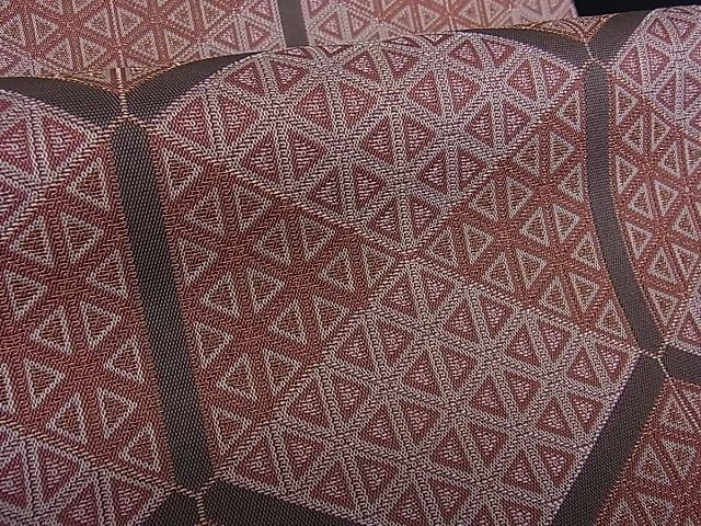 平和屋2□最高級 人間国宝 北村武資 経錦 詰亀甲 六通柄袋帯 ますいわ