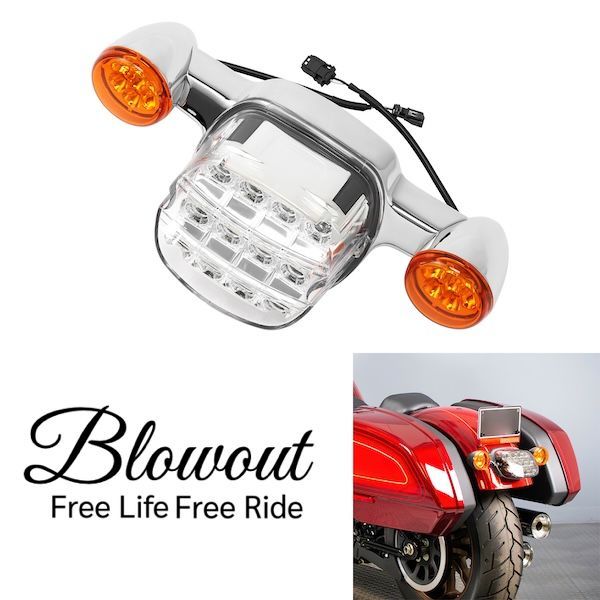 LEDテールランプ ハーレー純正　FXLRST等 LEDテールライト ウインカー FXLR FXLRS FXLRST FXRST 2018~ M8
