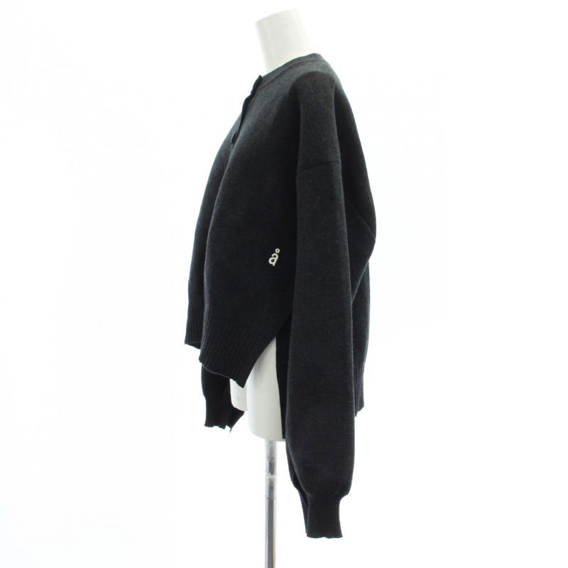Novelle Fine Wide Rib C/D カーディガン