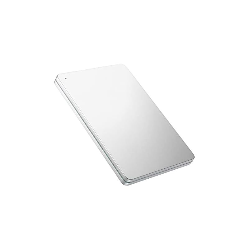 アイ オー データ ポータブルハードディスク 2TB USB 3.2 Gen 1 USB 3.0 対応 Silver×Green 日本製 HDPX-UTSC2S