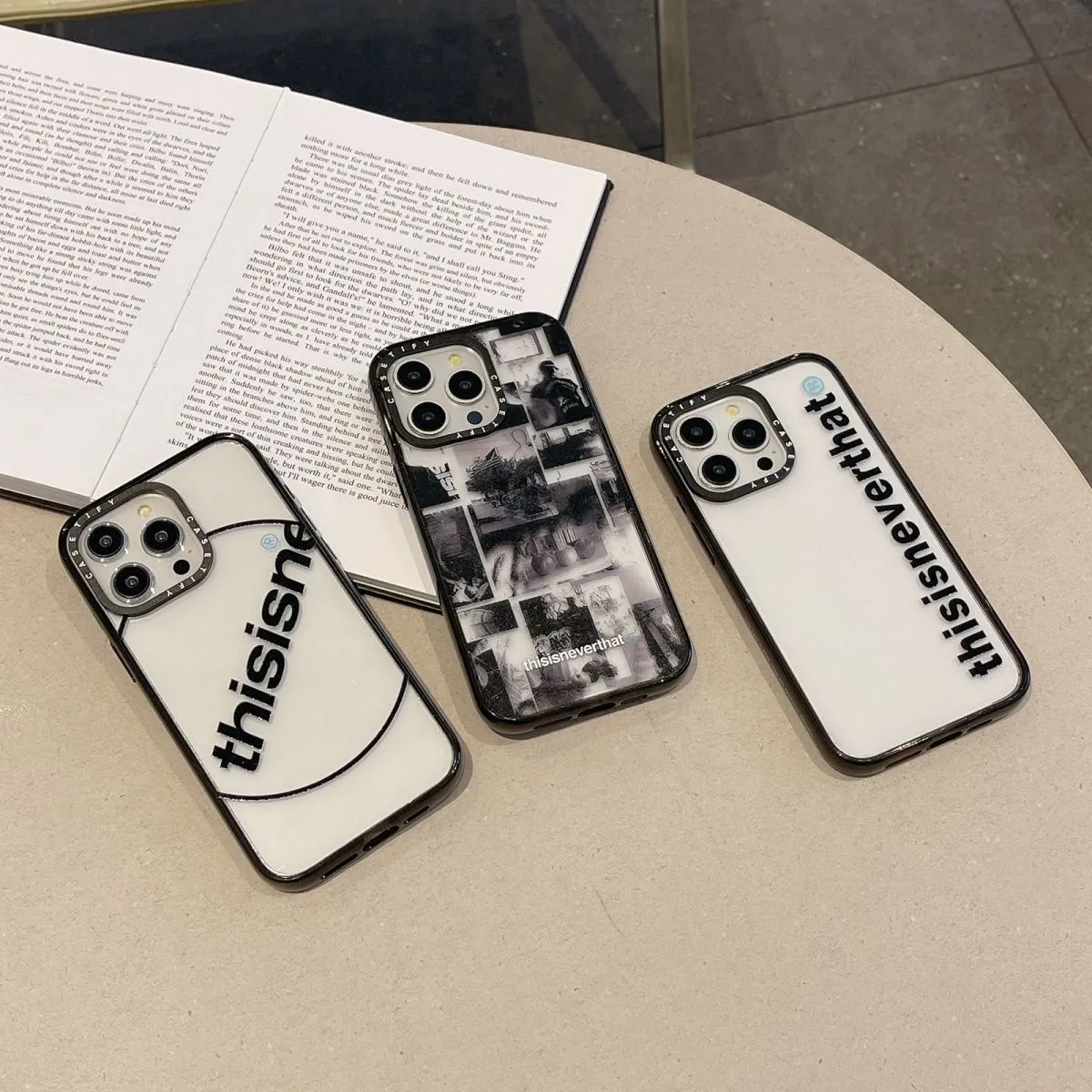 thisisneverthat iPhone13ケース thisisneverthat white C-logo case – thisisneverthat® JP