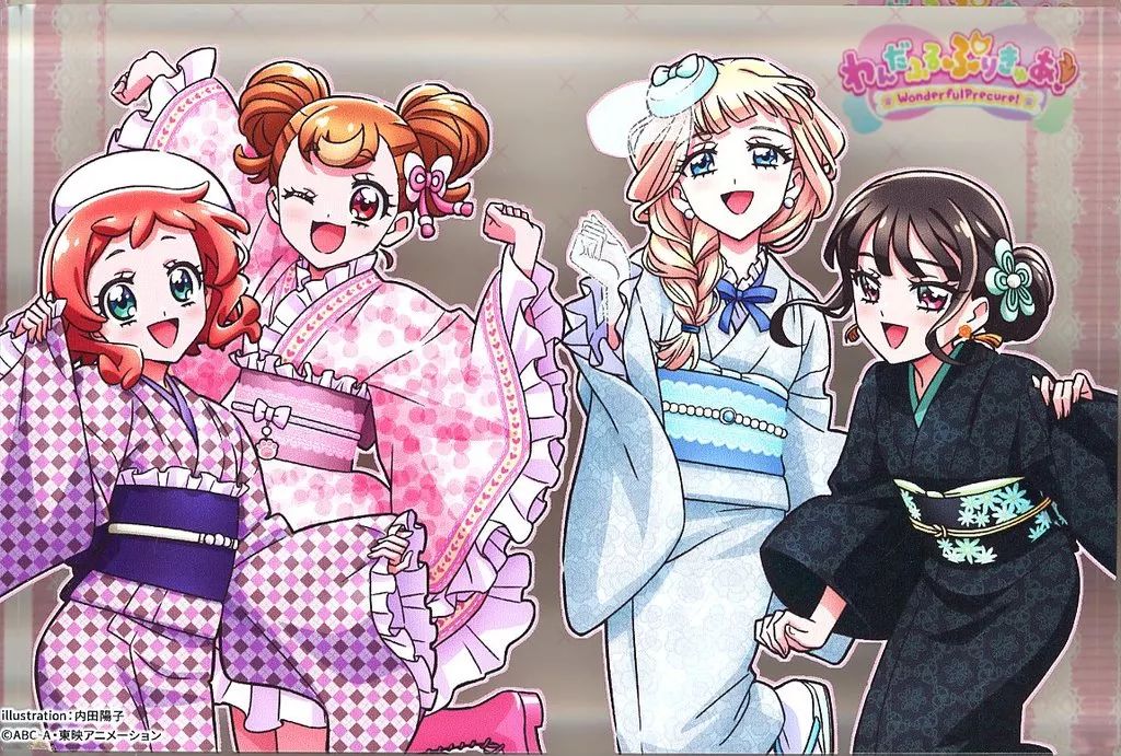 わんだふるぷりきゅあ! 全巻特典 アクリルブロック 中古】アクリルスタンド・アクリルパネル [単品] 集合 アクリル