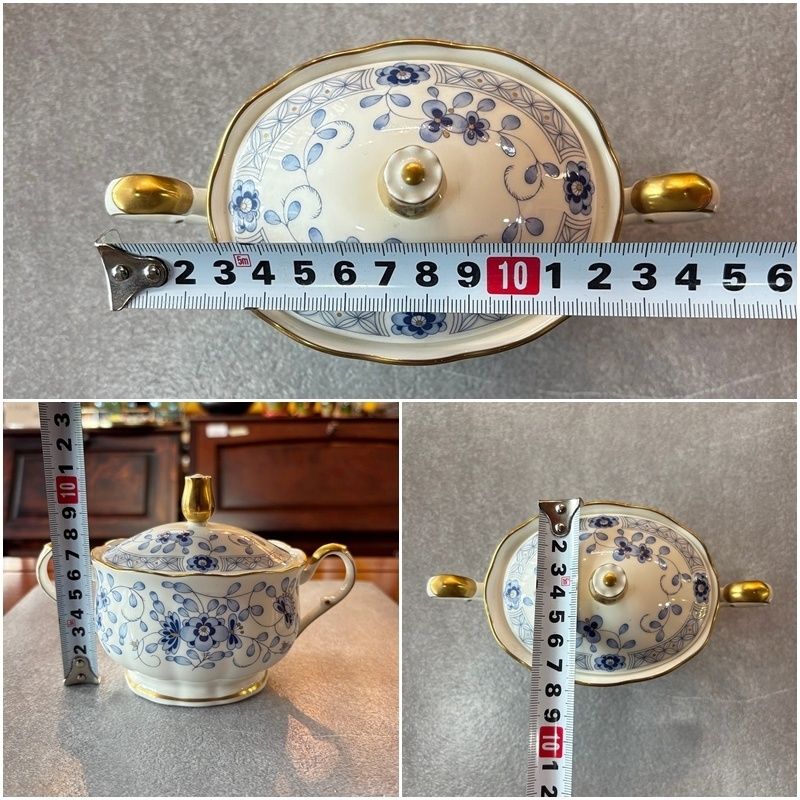 NARUMI ミラノ ティーポット＆シュガーポット＆クリーマー