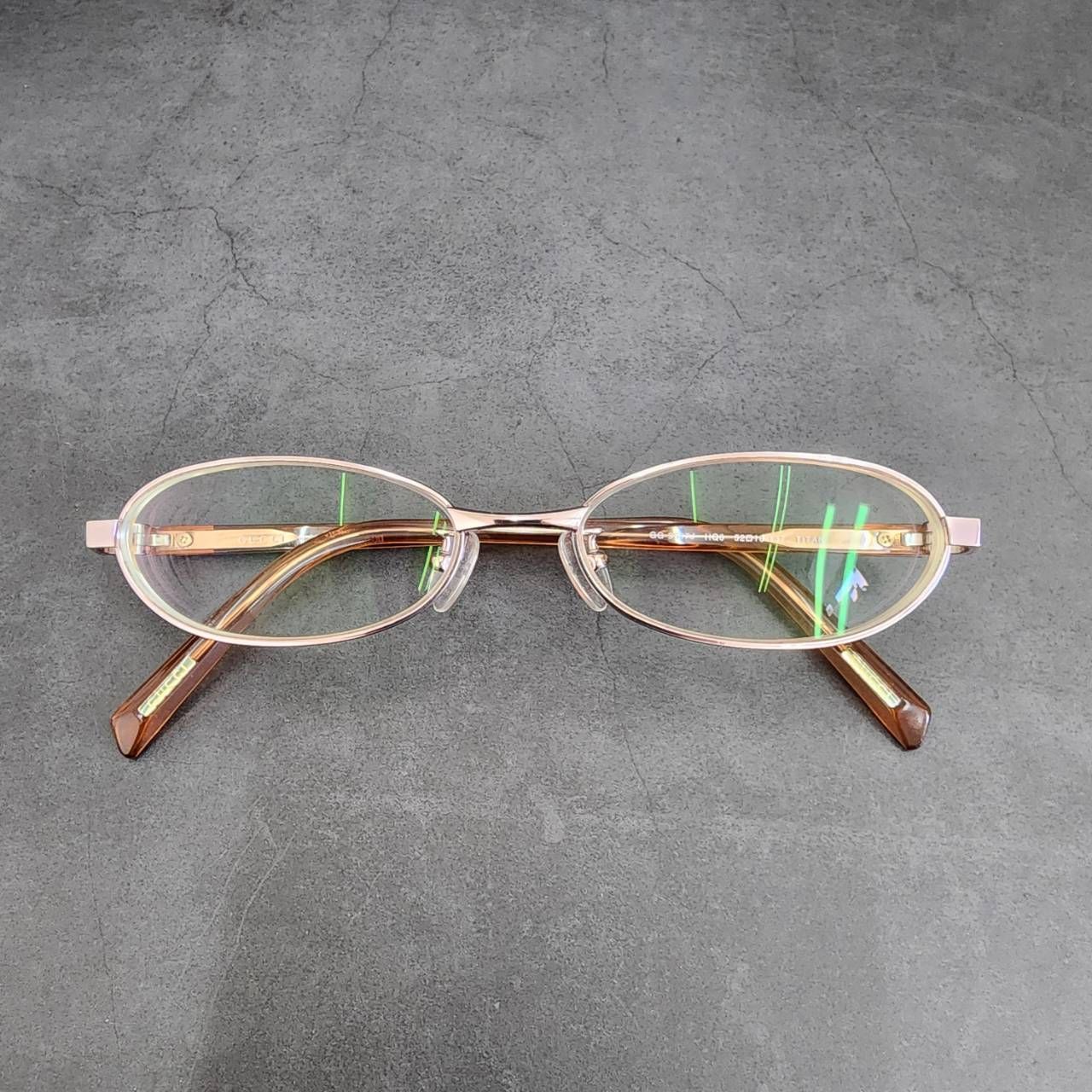 GUCCI グッチ 眼鏡 GG-9607J 52□16-137 ケース付き アイウェア