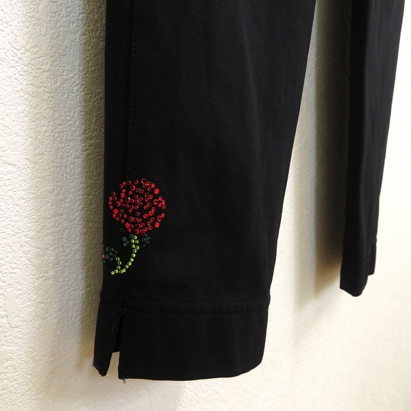 a GK ITALIYA 伊太利屋 イタリヤ パンツ 7号 黒 ブラック