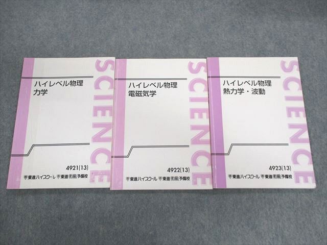 UY01-037 東進ハイスクール ハイレベル物理 熱力学・波動/電磁気学