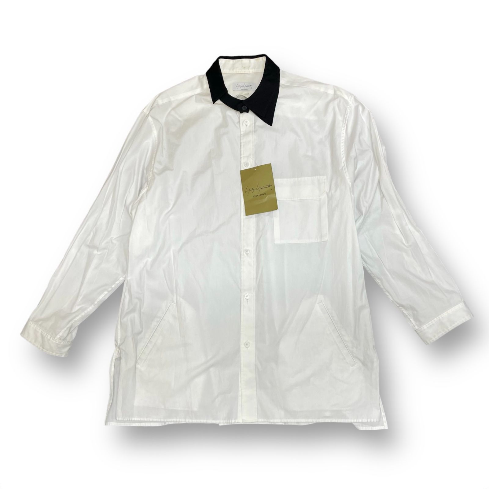 定価55000円 Yohji Yamamoto POUR HOMME 23SS ASYMMETRY SPARE DOUBLE